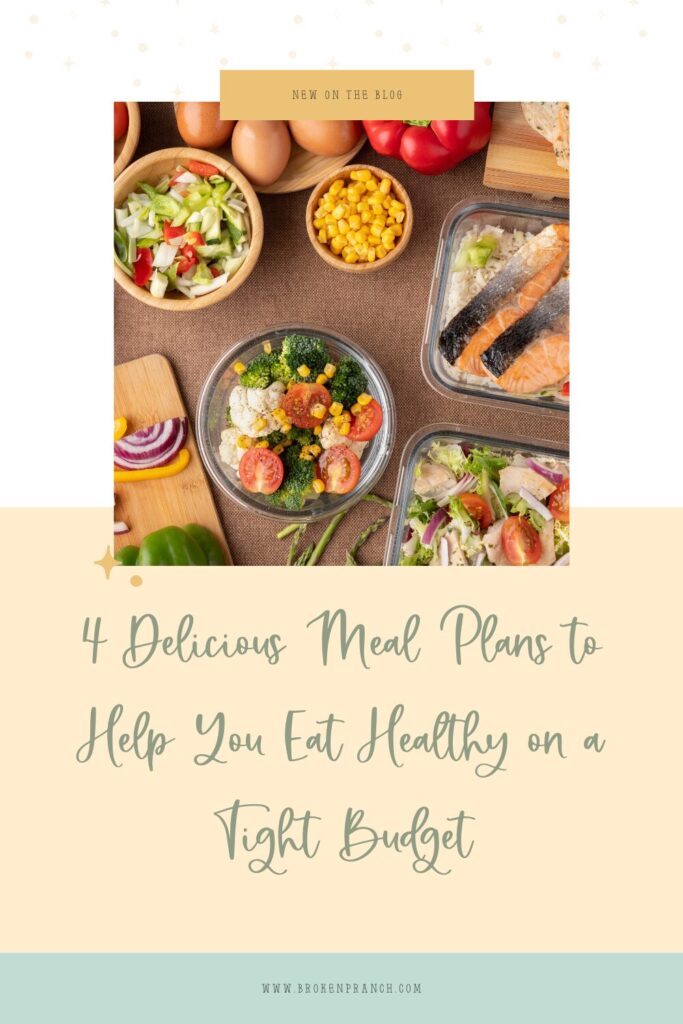 4 Delicious Meal Plans to Help You Eat Healthy on a Tight Budget