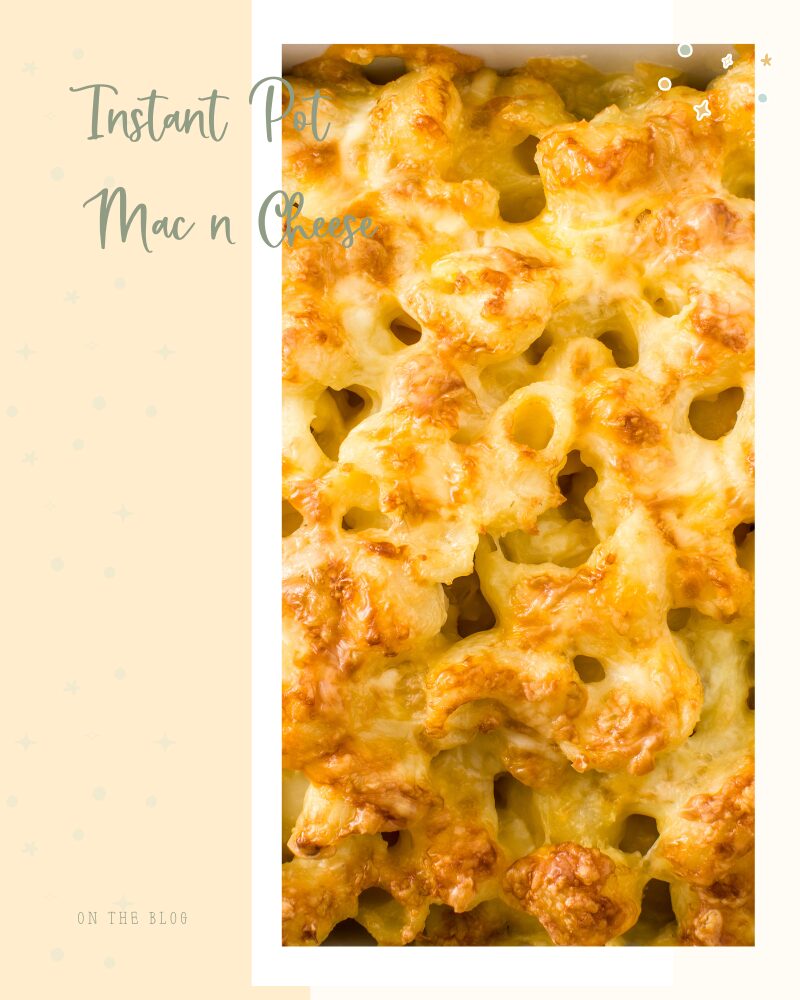 Instant Pot Mac n Cheese